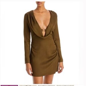 Cult Gaia Miley Dress olive green size 4